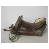 Vintage Argentinean Vaquero Leather Saddle