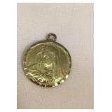 10KT Gold Small Religious Charm / Medallion 10KT Gold Small Religious Charm / Medallion