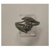 Vintage Sterling Silver Ring - Hallmarked Vintage Sterling Silver Ring - Hallmarked