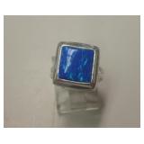 Sterling Silver & Opal Southwest Ring Sterling Silver & Opal Southwest Ring