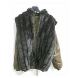 Faux Fur Jacket, Mens Jacket & NIP Ear Warmers