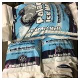 10) 20lbs Bags OF Polar Ice Melt 200lbs total 10) 20lbs Bags OF Polar Ice Melt 200lbs total