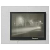 Lighted Brassai Framed Photo Print Lighted Brassai Framed Photo Print