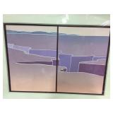 Nancy J. Young 2-Panel Serigraph - Matted Nancy J. Young 2-Panel Serigraph - Matted