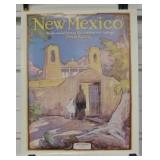 1932 New Mexico Magazine Cover Poster - Circa 1978 1932 New Mexico Magazine Cover Poster - Circa 1978