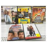 Lot of 5 sealed Dvds new old Stock Comedies