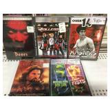 Lot of 5 sealed Dvds new old Stock Lot of 5 sealed Dvds new old Stock