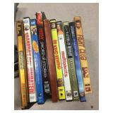 Lot  Of 10 used  Dvds  fight club etc..