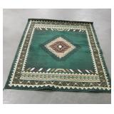 60" x 85" Rug - With Wear & Cigarette Burns