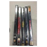 Lot of 5 sealed Dvds new old Stock the Hurricane