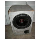 12" Sony Xplod 1200W Speaker In Housing
