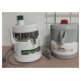 Vtg Acme Supreme & Omega Juicers - Untested