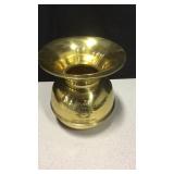 Vintage Brass Tobacco Spitoon / Cuspidor