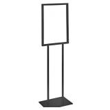 3 NIB Uline Floor Standing Sign Holders H-5712BL