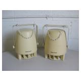 2 Vtg Radio Shack Outdoor Speakers 40-1352