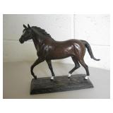 Franklin Mint "Poised For Glory" Bronze Horse