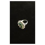Sterling Silver & Cerrillos Turquoise Ring