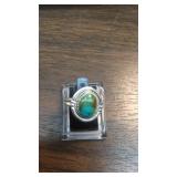 Sterling Silver &  Turquoise Southwest Ring