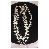 Vintage native multi strand Fetish Heishi
