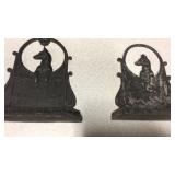 6" Cast Dog Over Fence Door Stops