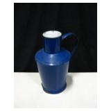 Vtg 14" Enamelware Pitcher w/o Spout