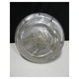 Vintage Chrome International Diamond Hubcap