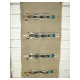 Vintage Wool Native American "Yei" Rug 59" x 27.5"