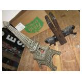 2 Piece Eiffel Tower Candle Holder & Bookends