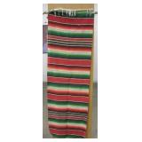 78 1/2" x 50" Mutlicolor Serape