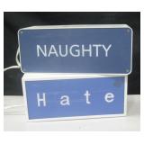 Light Up Decorative Signs