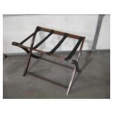 Scarlett Wood Luggage Rack w/ Original Box