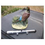 Cast Iron Pheasant Door Stop & Crossman Scope