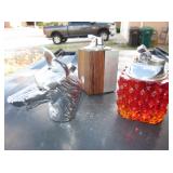 Ronson Lighter, Fenton Lighter & Wolf Head Lighter