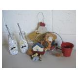 Assorted Country Decor Lot