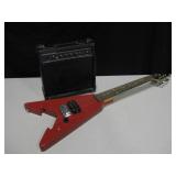 First Act ME273 Guitar & Amp Lee SP-10 Amplifier