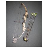 Browning Backdraft 80 Compound Bow w/ Arrows