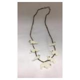 Sterling Silver Native American Fetish Heishi