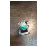 Sterling Silver & Utah Turquoise Southwest Ring