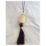Carved Bone Asian Necklace