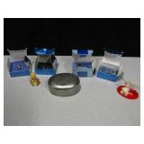 Box Of Assorted Avon Jewelry - Several Sterling