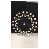 27" Decorative Circular Metal Wall Hanging