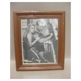 B&W Film Promo Framed Flash Gordon 10.5" x 12.5"