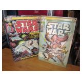 2 - 8.5" x 13" Pressed Tin Star Wars Signs