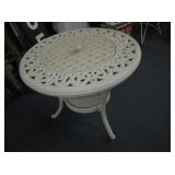 Patio Cast Aluminum Ice Bucket / Chest Table