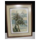Framed Signed & Numbered Mixed Media Print