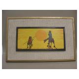 Garcia Lopez Framed Original Painting