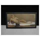 Vtg Henry Kissinger Cosmopolitan Nude Spoof Plaque