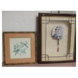 2 Framed Decor Art Prints - 16" x 20 Largest