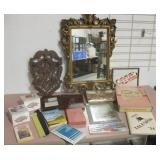 Vtg Wall Mirror & Decor, Books, Art Prints & More