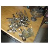 Vtg Silver Plated Flatware / Serving Utensils, etc